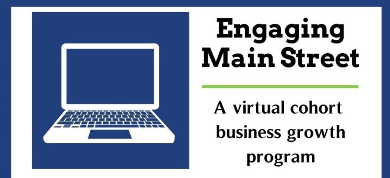 covation center engaging main street cohort program flyer